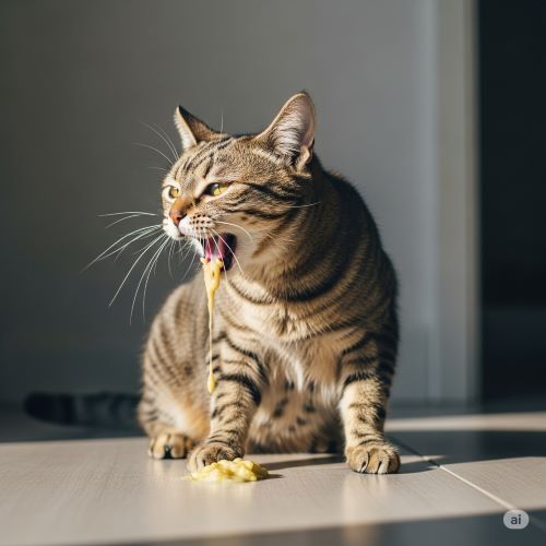 Gato vomitando ração inteira? Veja as causas e como evitar (sem gastar uma fortuna)